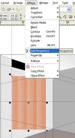 Темата на изграждането на (перспектива ъгъл) на интериора