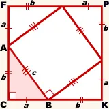 Питагорова теорема, триъгълници
