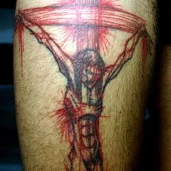 Tattoo Iisus Hristos - azaz tetoválás vázlatok és fényképek