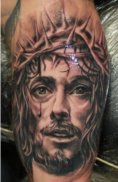 Tattoo Iisus Hristos - azaz tetoválás vázlatok és fényképek