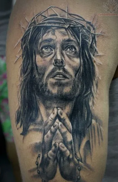 Tattoo Iisus Hristos - azaz tetoválás vázlatok és fényképek