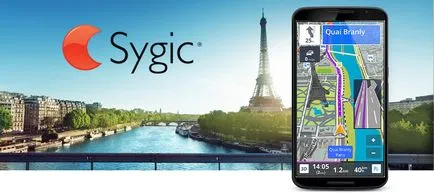 navigare prin GPS Sygic