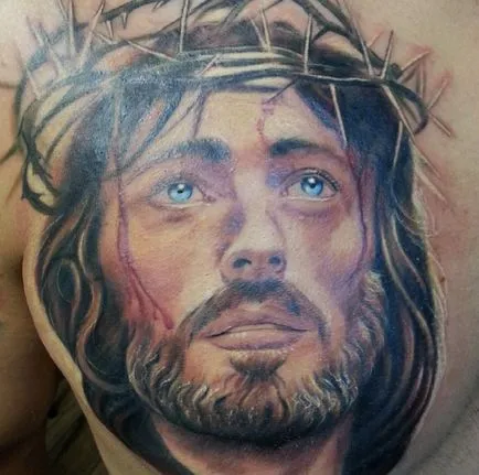 Tatuaj Semnificația tatuaje Isus, 40 de fotografii, schițe