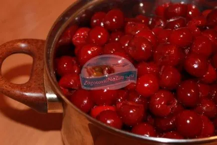 Cherry костилка в саламура