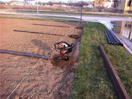 gard temporară a zonei suburbane