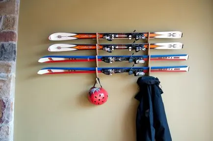 Depozitarea echipamentelor de schi și snowboard Rack-uri, rafturi și suporturi