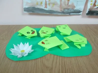 Funcția Origami - Frog