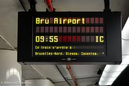 Aeroportul din Bruxelles este accesibil în Zaventem sau Charleroi