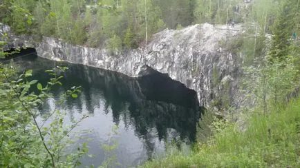 Szabadidő Karjala nyarán 2015 Ruskeala vízesések és márvány kanyon