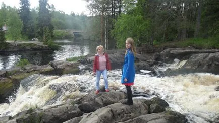 Szabadidő Karjala nyarán 2015 Ruskeala vízesések és márvány kanyon