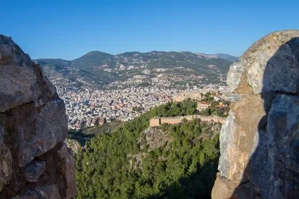 Alania hogyan lehet eljutni Antalya, Kizil Kule - a vörös torony, Alanya Castle, Damlatas Cave