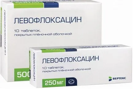 eficacitatea levofloxacin antibiotice și recomandări pentru utilizare