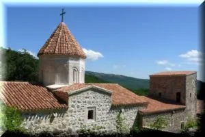 Örmény kolostor Surb Khach a Krím régi fényképeket, hogyan kap egy leírást