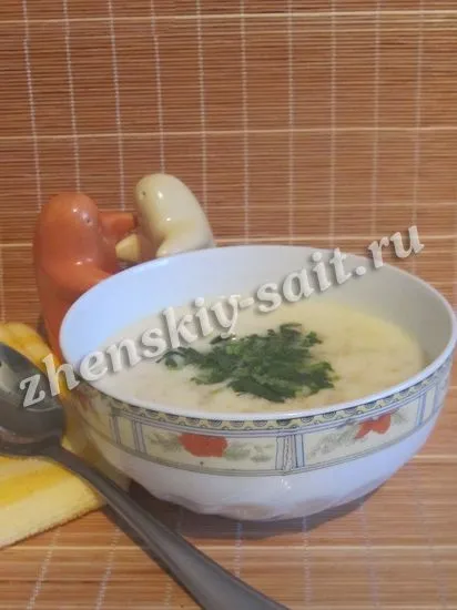 Armean salvat (supa de iaurt) - reteta cu o fotografie