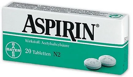 Az aszpirin haj, vagy nem használja
