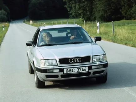 Audi 80 recunosc că într-un butoi