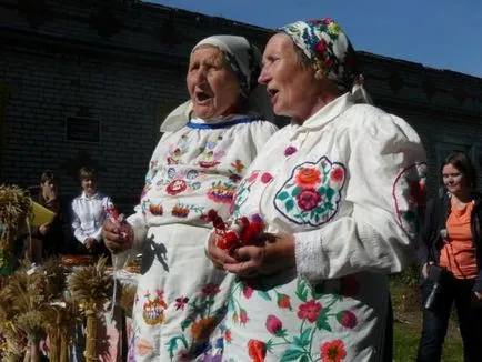 Bunica la creștinarea - mama de