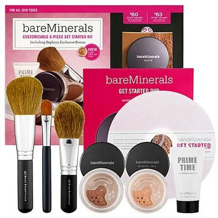 BareMinerals escentual Bare get personalizabil început kit - prima mea experienta cu machiaj mineral