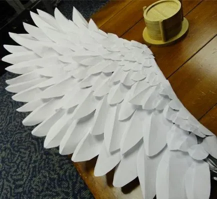 papír szárnyak