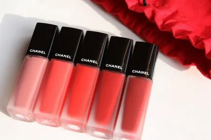 Chanel cerneală Rouge alura - opinie, Swatch, machiaj, Elia Chaba