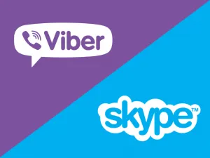 Ceea ce este diferit de skype Viber
