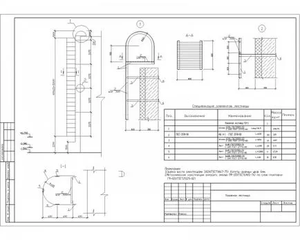 image Desene de scări și simbol scara în diagrama (foto și video)