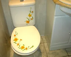 Flower Paradise a fürdőszobában