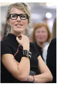 Diet Ksenia Sobchak, milyen vékony Ksenia Sobchak