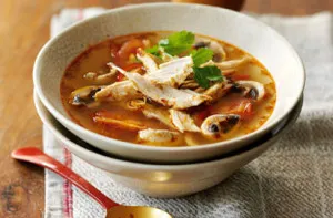 Диетичните пилешка супа диета за отслабване и диетични рецепти