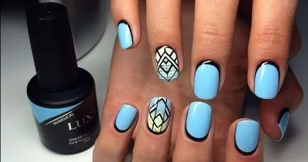 Nail Design 2017 fotó újdonság kabát tavaszi nyár Ombre