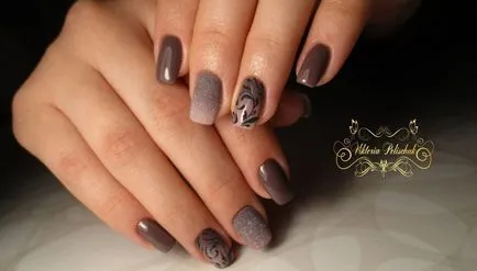 Nail Design 2017 fotó újdonság kabát tavaszi nyár Ombre