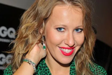 Ksenia Sobchak diétás ételek, receptek, titkok harmónia és a szépség