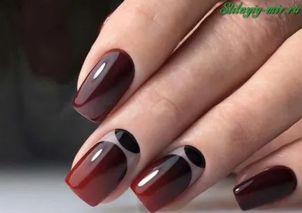 Nail Design 2017 fotó újdonság kabát tavaszi nyár Ombre