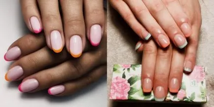 Nail Design tavasz-nyár 2017 (50 kép) hírek (francia, Ombre)