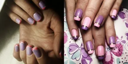 Nail Design пролет-лято 2017 (50 снимки) новини (френски, Ombre)