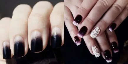 Nail design primăvară-vară 2017 (50 poze) știri (franceză, Ombre)