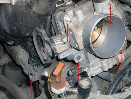 Throttle Body Toyota Corolla почистване свои ръце