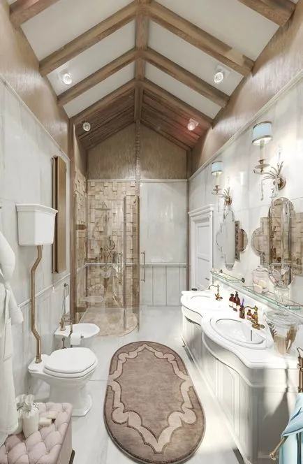 Design projekt Fürdőszoba - elrendelheti a projekt Moszkva zuhanyzó, arxy