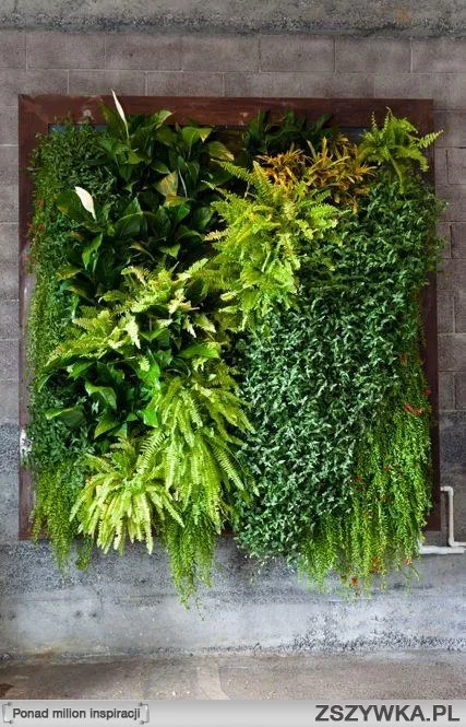 Ekibany de plante artificiale pe perete - houseplants