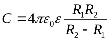 електрически капацитет на кондензатор