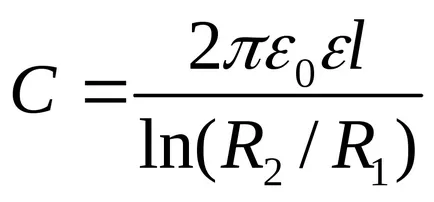 електрически капацитет на кондензатор