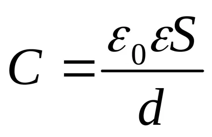 електрически капацитет на кондензатор