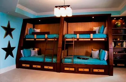 А двуетажно легло за деца и вида на правилата за избор