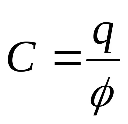 електрически капацитет на кондензатор