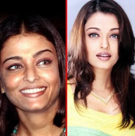 A természetes szépség Aishwarya Rai (fotó)