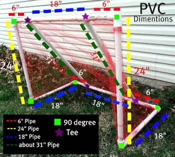 Футбол гол PVC себе skumekay