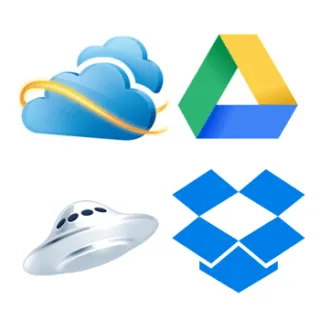 Google Drive, a onedrive, dropbox - egy felhő jobb techno-öreg