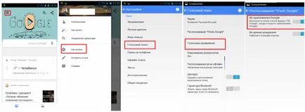 Hangvezérlés android beállítási és használati utasítások