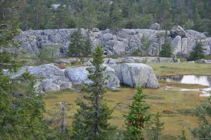 Munte Vottovaara în Karelia loc misterios
