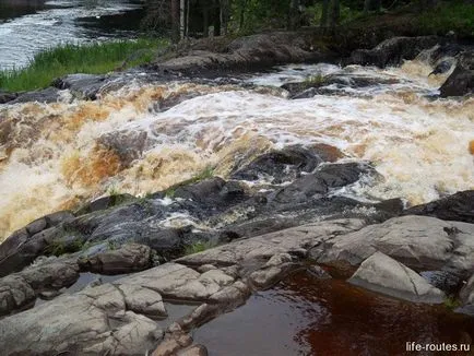 Mountain Park Ruskeala Ruskeala vízesések és hogyan juthatunk el oda, hogy mit lát